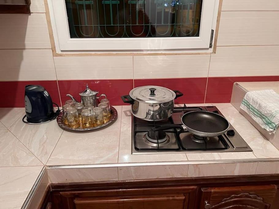 3 Zimmer Wohnung Corniche Nador Sidi Ali- Am Meer & Wifi Luaran gambar